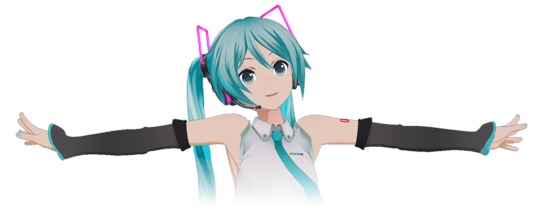 Download PNG image - Miku Hatsune PNG Background Photo 