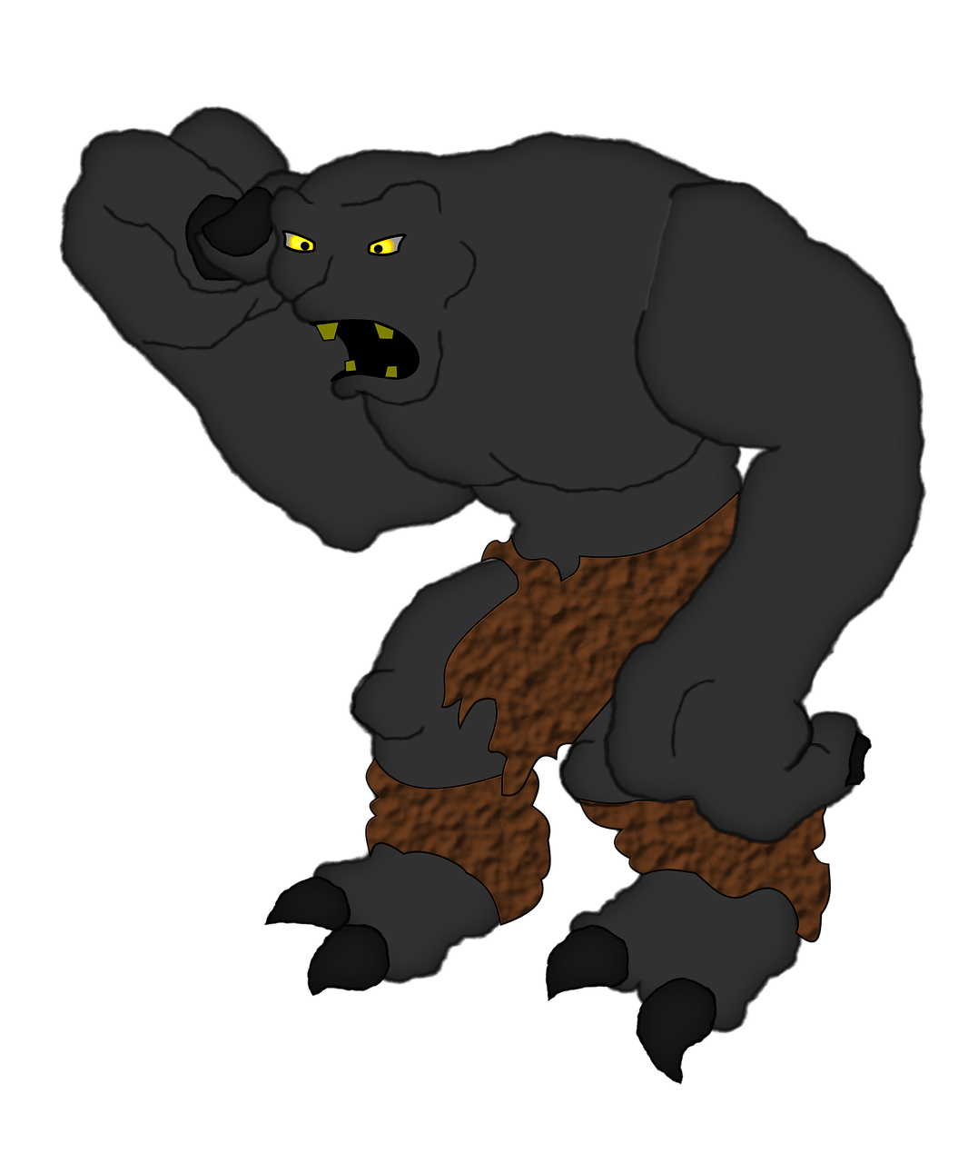 Download PNG image - Monster Ogre PNG Photo 