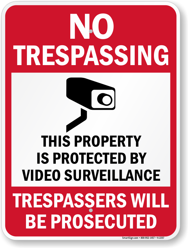 Download PNG image - No Trespassing Sign PNG Picture 