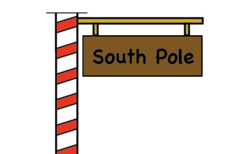 Download PNG image - North Pole Sign PNG File 