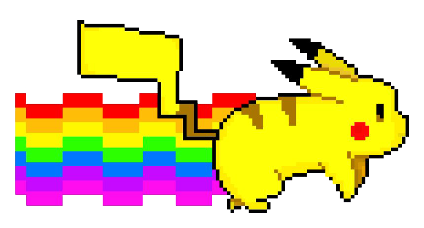 Download PNG image - Nyan Cat Pikachu PNG Photos 