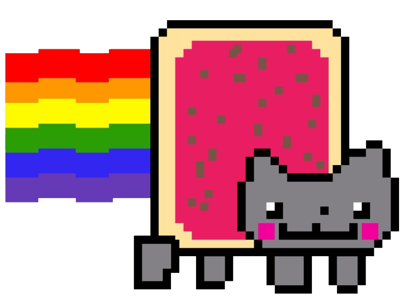 Download PNG image - Nyan Cat Transparent Background 