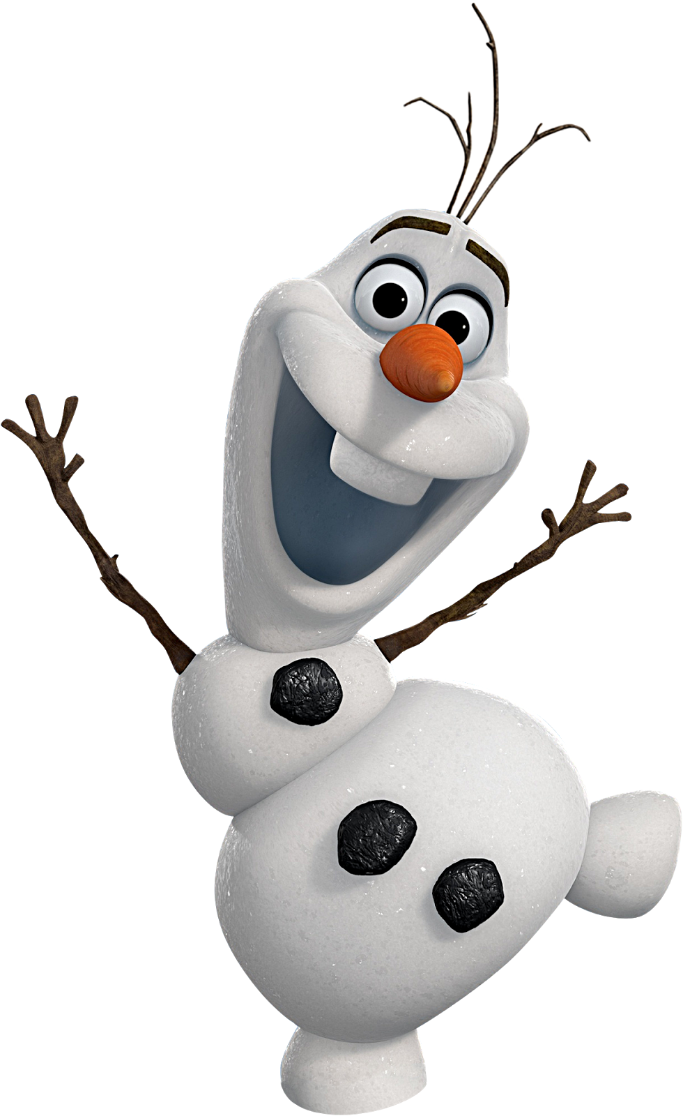 Download PNG image - Olaf Snowman PNG File 