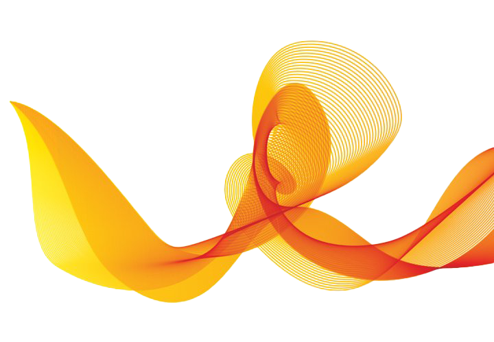 Download PNG image - Orange Wave PNG Background Image 