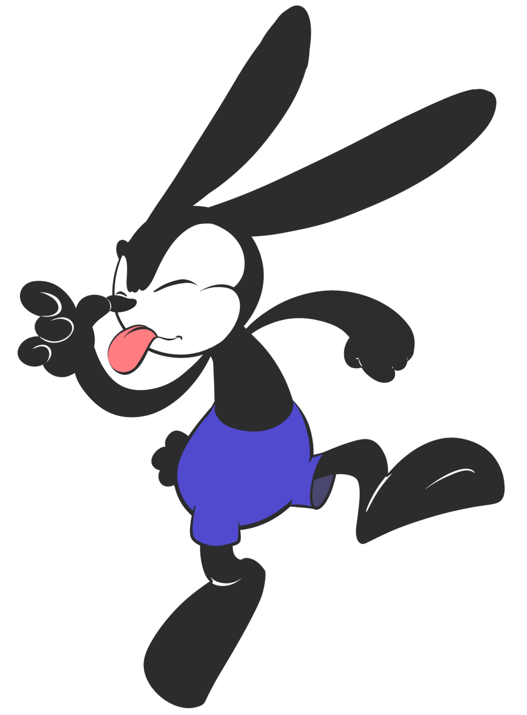 Download PNG image - Oswald The Lucky Rabbit PNG Clipart 