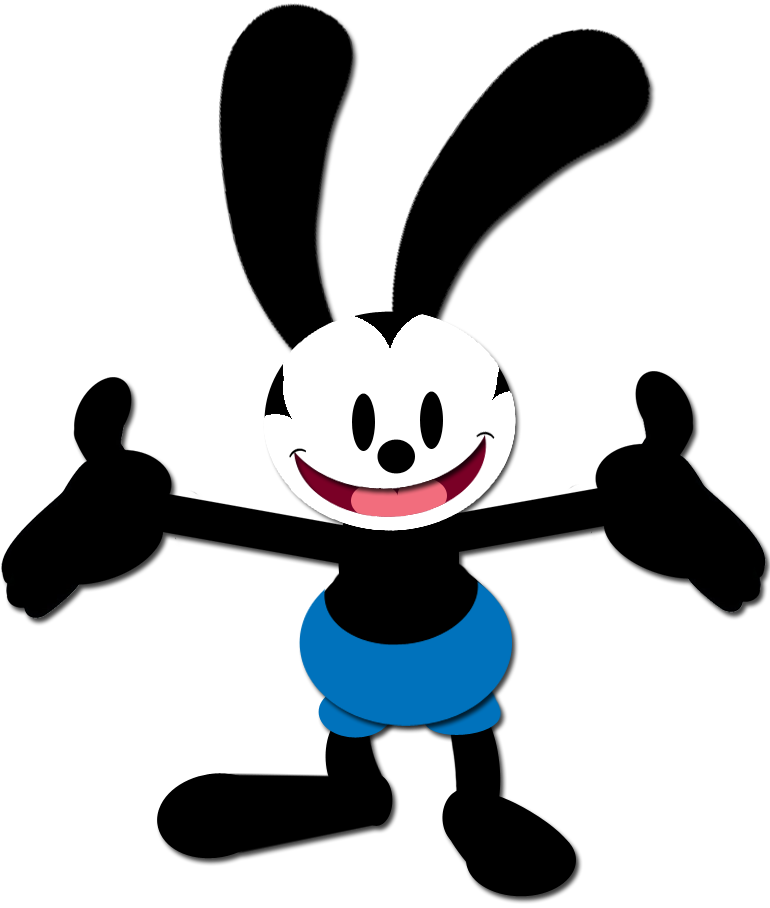 Download PNG image - Oswald The Lucky Rabbit PNG HD 