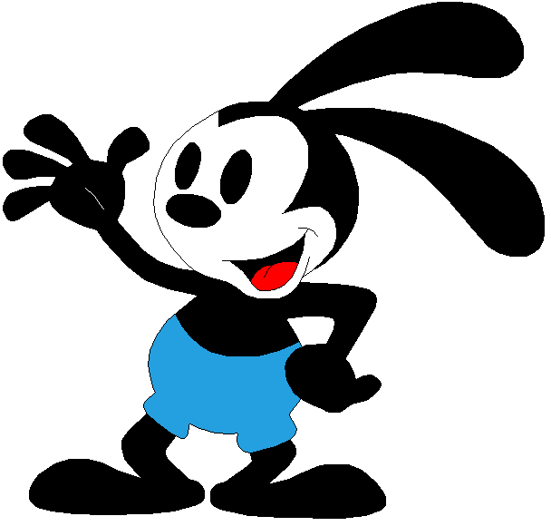 Download PNG image - Oswald The Lucky Rabbit PNG Pic 
