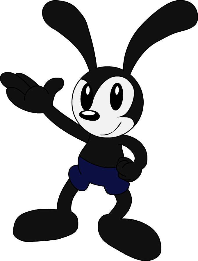 Download PNG image - Oswald The Lucky Rabbit PNG Picture 