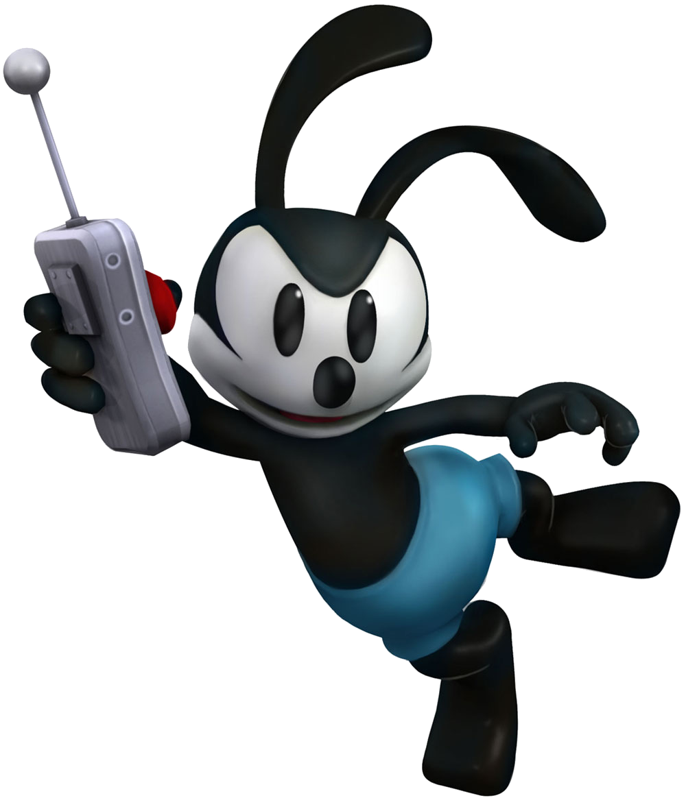 Download PNG image - Oswald The Lucky Rabbit PNG Transparent Picture 