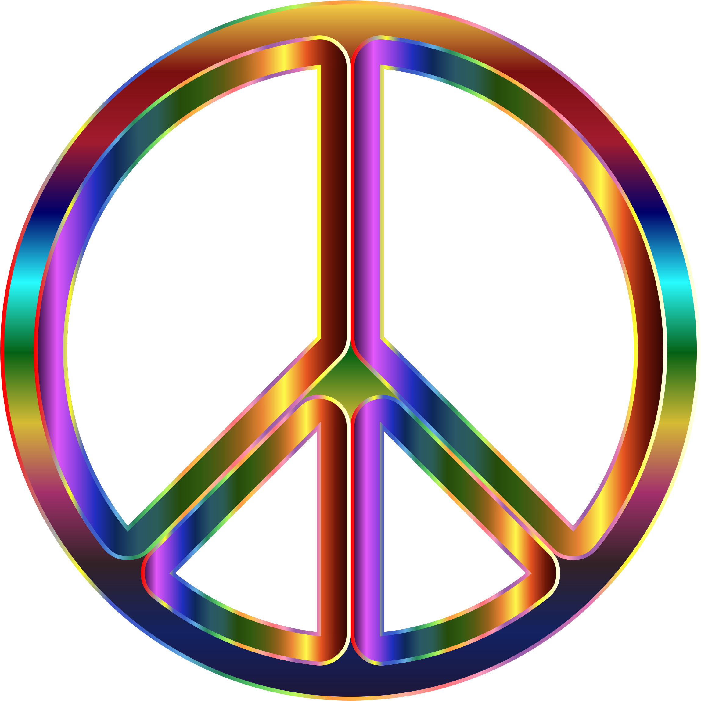 Download PNG image - Peace Symbol PNG HD 
