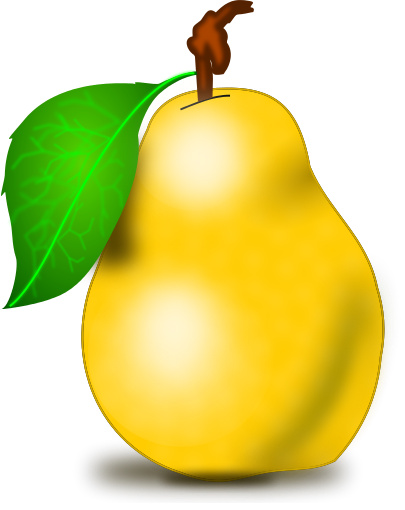 Download PNG image - Pear Clip Art PNG 