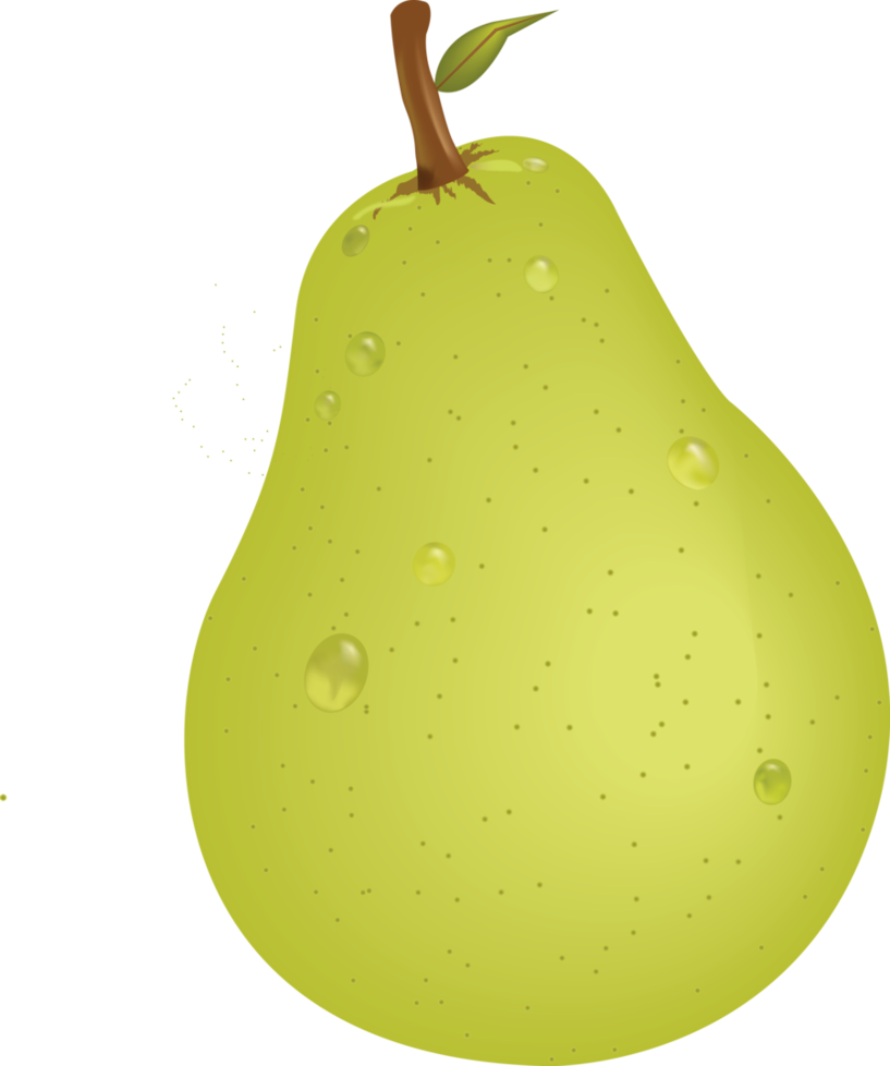 Download PNG image - Pear Vector PNG 