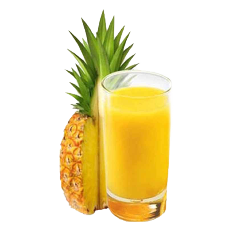 Download PNG image - Pineapple Juice Glass PNG File 