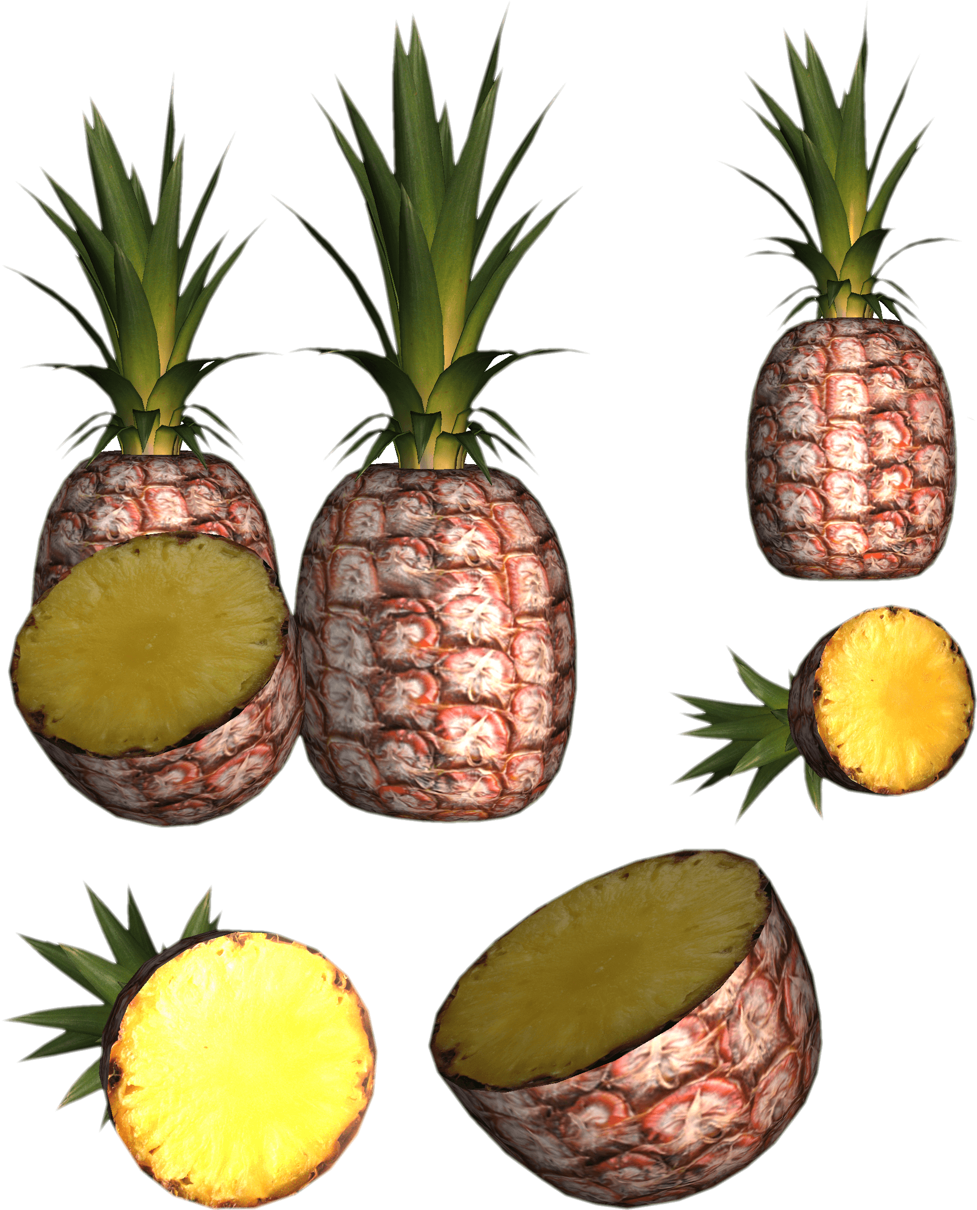Download PNG image - Pineapple PNG Pic Background 