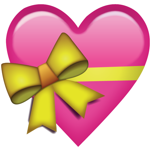 Download PNG image - Pink Heart Emoji Background PNG 