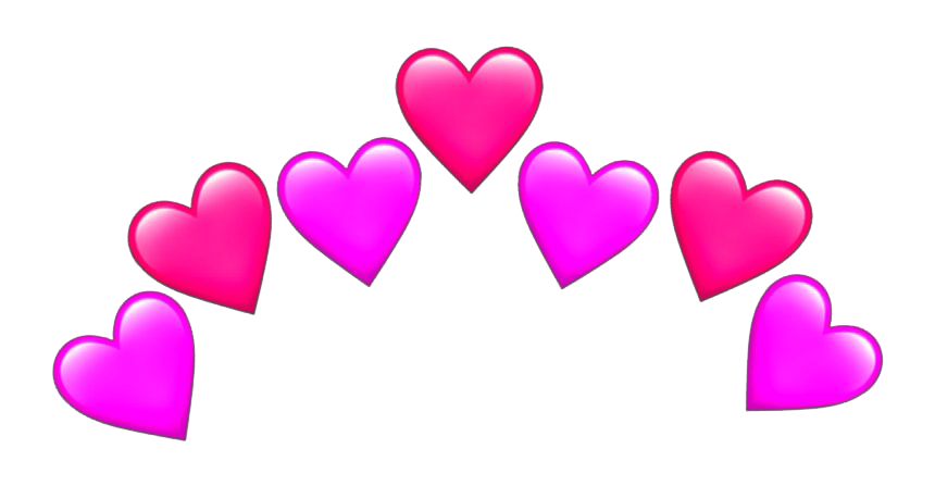 Download PNG image - Pink Heart Emoji PNG Photos 