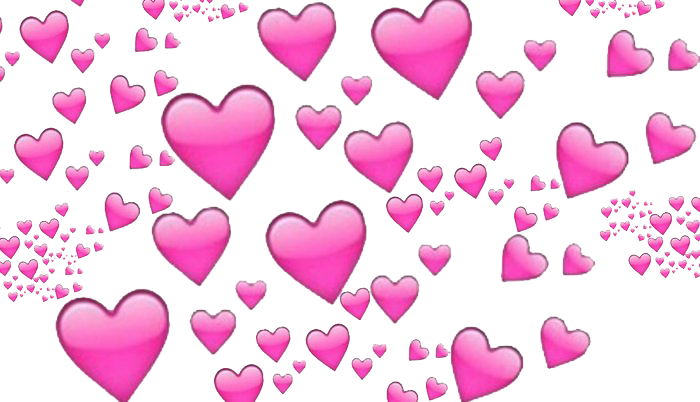 Download PNG image - Pink Heart Emoji Transparent PNG 
