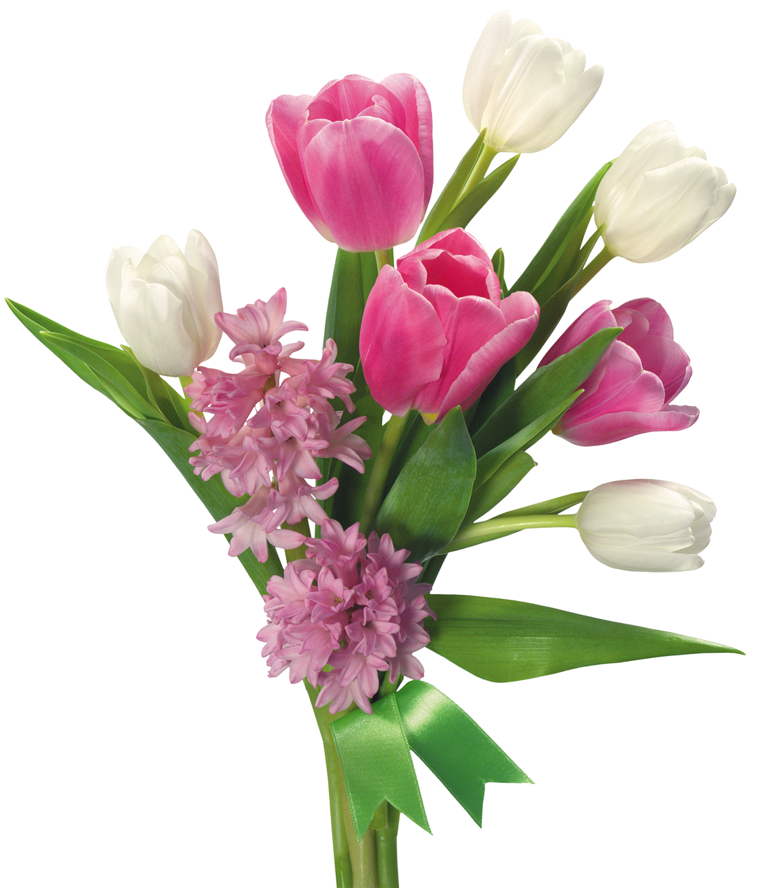 Download PNG image - Pink Roses Flowers Bouquet PNG HD 
