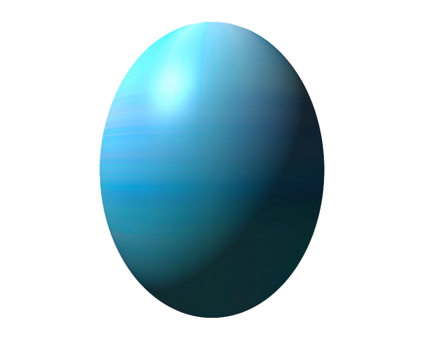 Download PNG image - Plain Blue Easter Egg PNG Image 