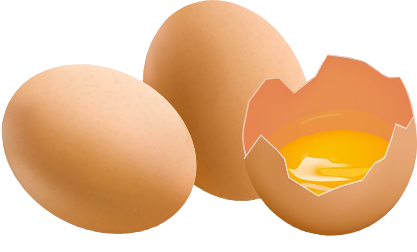 Download PNG image - Plain Cracked Easter Egg PNG Clipart 