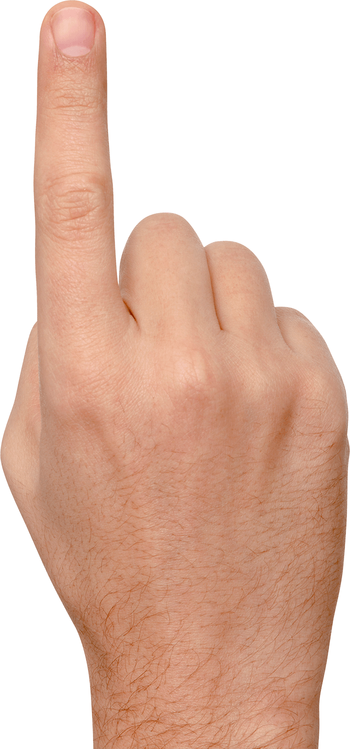 Download PNG image - Pointing Finger PNG 