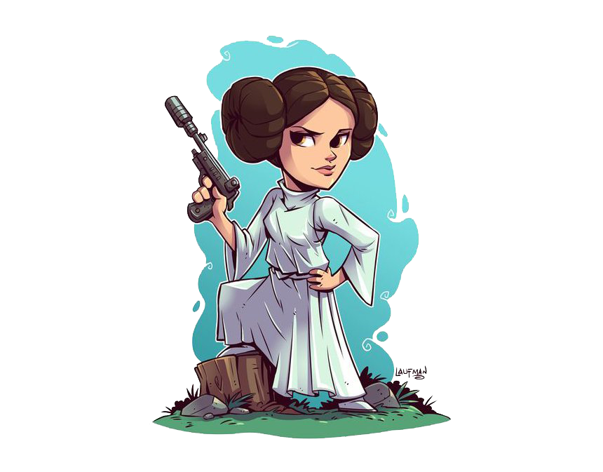 Download PNG image - Princess Leia PNG Transparent Image 