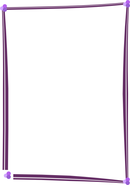 Download PNG image - Purple Border Frame PNG Image 