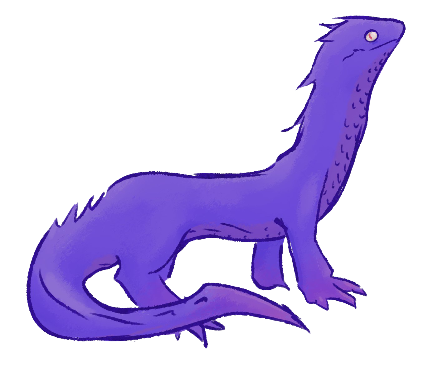 Download PNG image - Purple Lizard PNG Background Image 