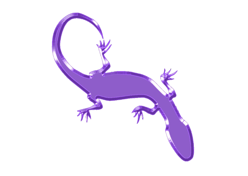 Download PNG image - Purple Lizard PNG File 