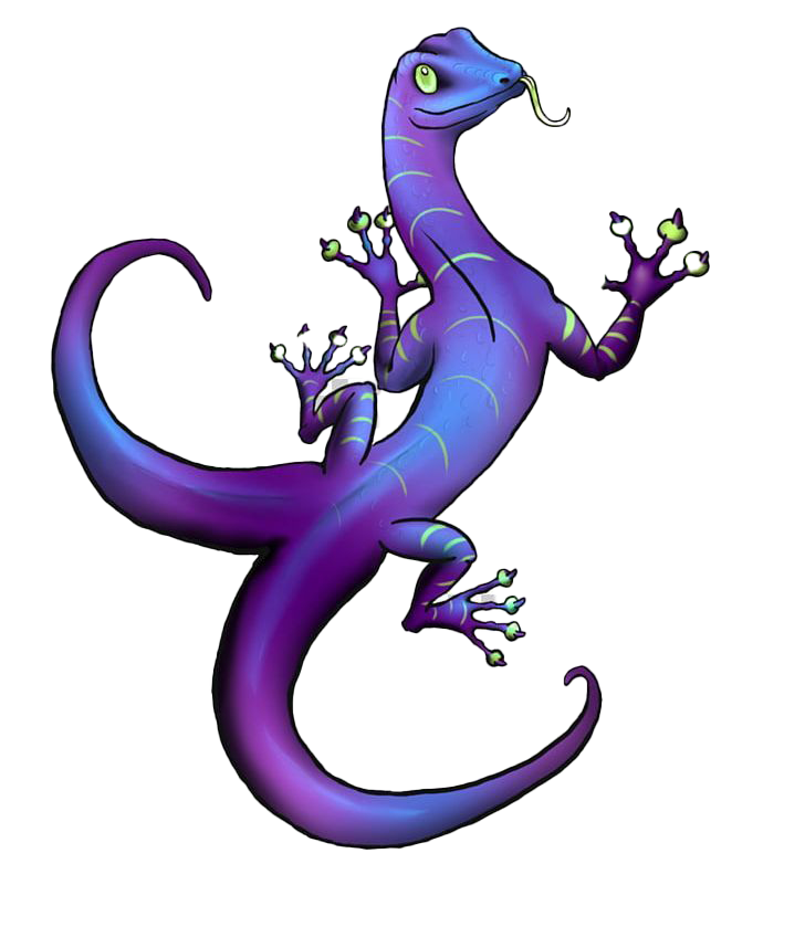 Download PNG image - Purple Lizard PNG HD 