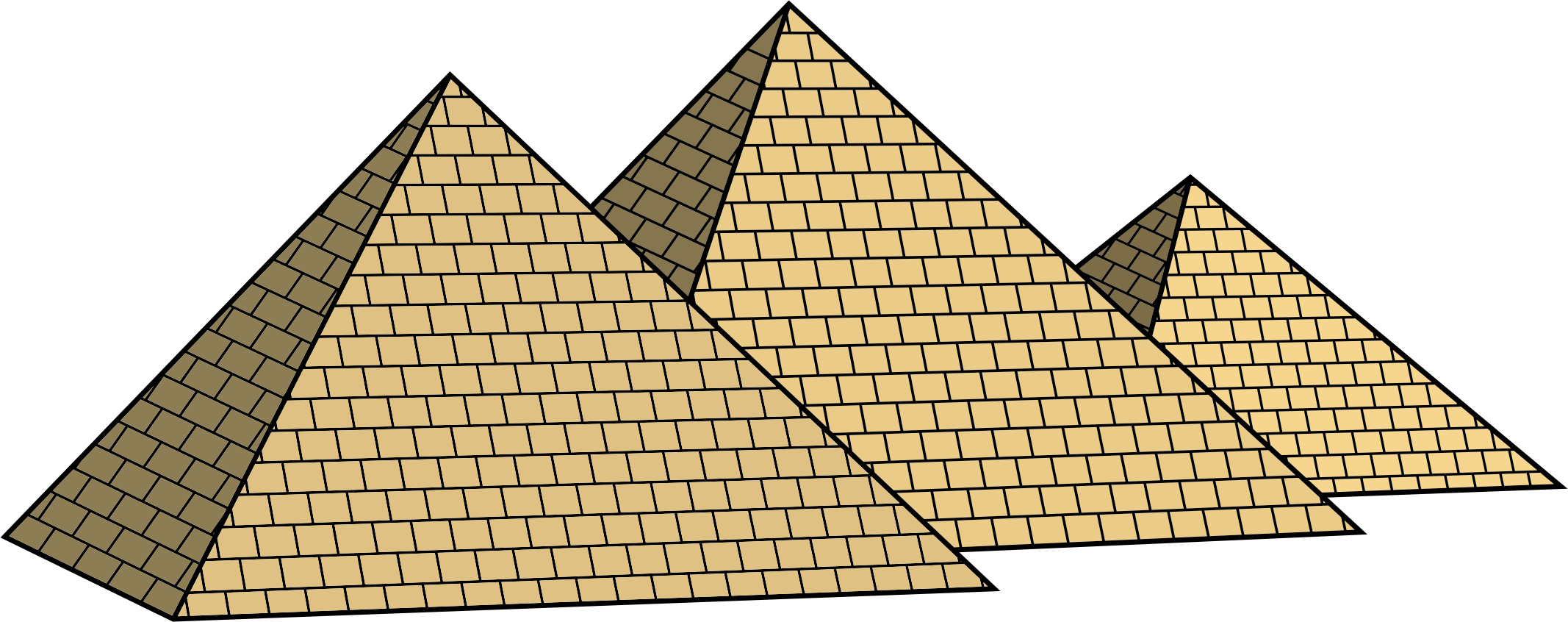 Download PNG image - Pyramids Transparent PNG 