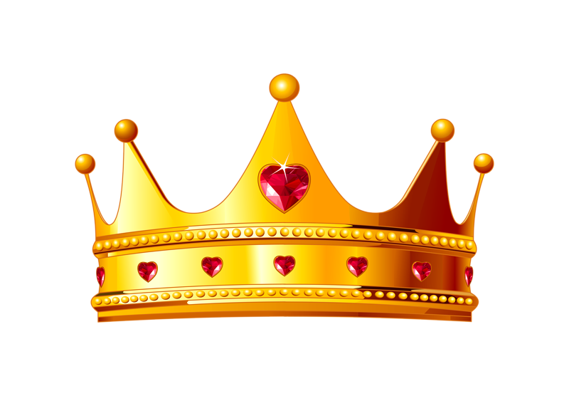 Download PNG image - Queen Crown Golden PNG File 