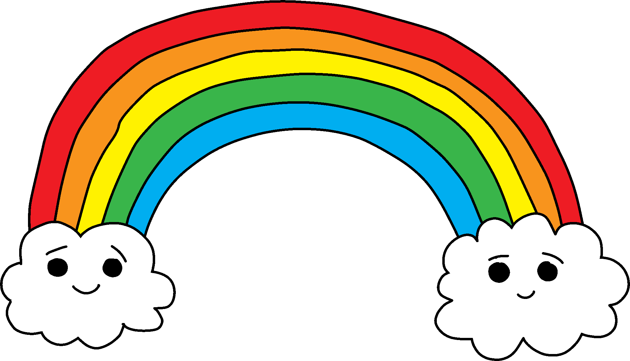 Download PNG image - Rainbow PNG Photos 
