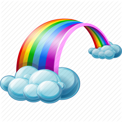 Download PNG image - Rainbow Transparent Background 