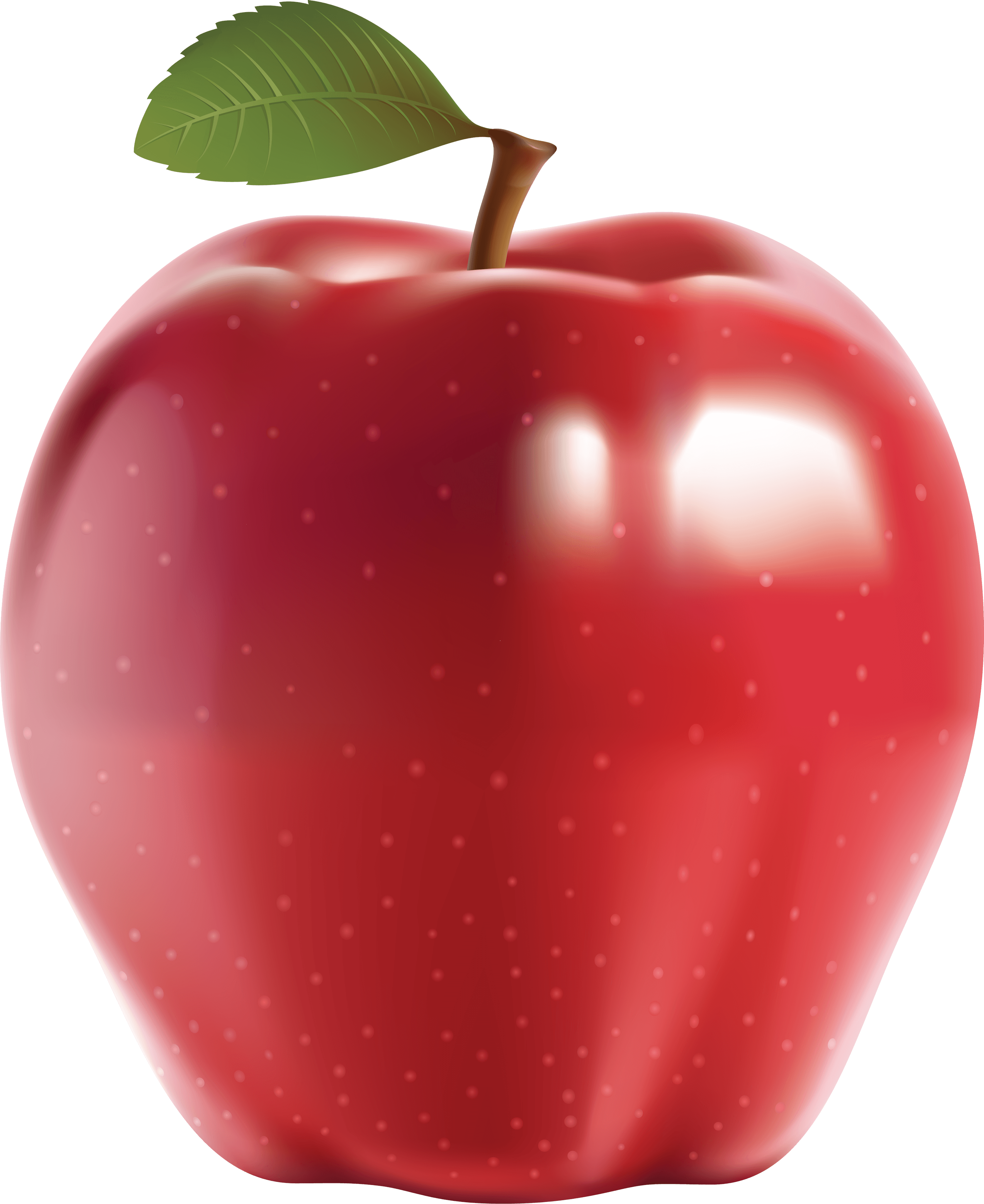 Download PNG image - Red Apple PNG File 
