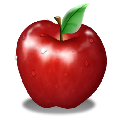 Download PNG image - Red Apple PNG Photo 