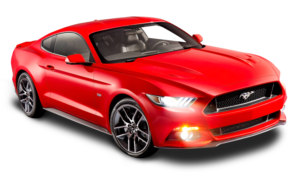 Download PNG image - Red Ford Mustang PNG Transparent Image 