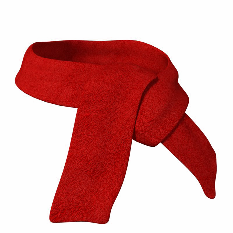 Download PNG image - Red Scarf Transparent PNG 