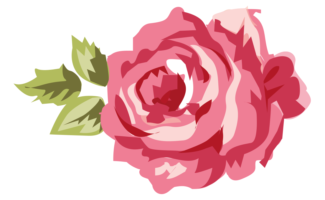 Download PNG image - Romantic Pink Flower Border PNG Transparent Picture 