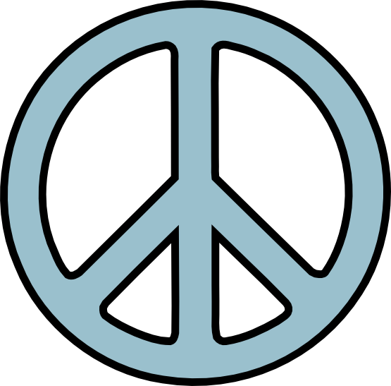 Download PNG image - Round Peace Symbol PNG Photos 