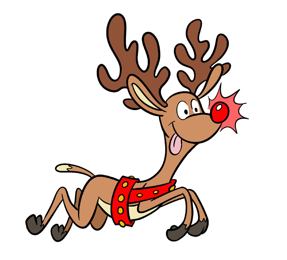 Download PNG image - Rudolph Running PNG Clipart 