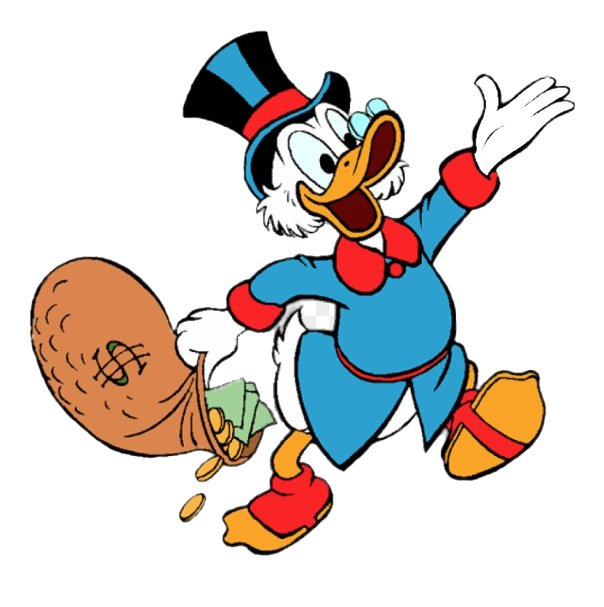 Download PNG image - Scrooge McDuck PNG File 