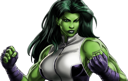 Download PNG image - She Hulk Transparent Background 
