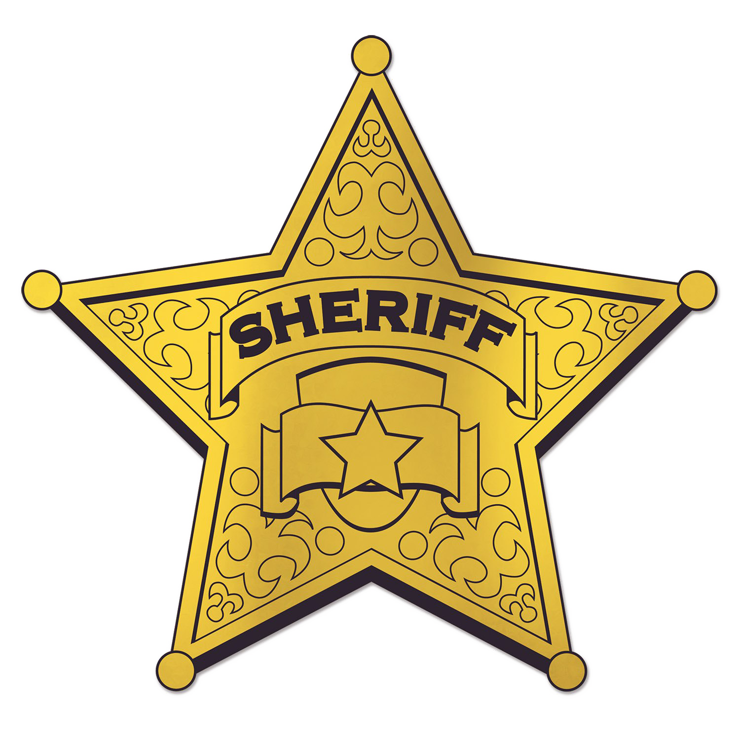 Download PNG image - Sheriff Badge PNG HD 