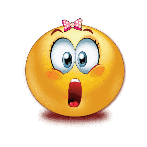 Download PNG image - Shocked Emoji Transparent Background 