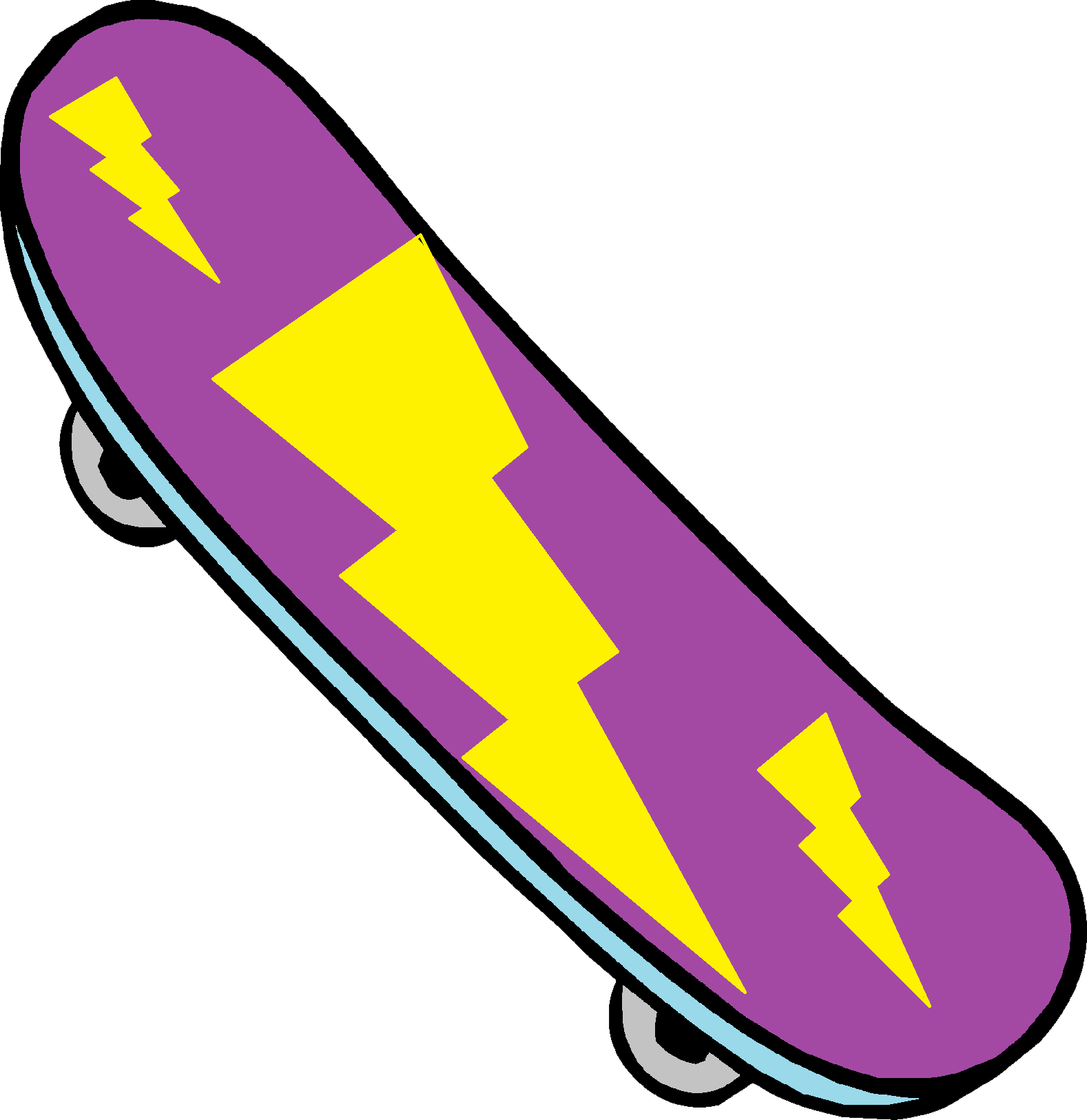 Download PNG image - Skateboard PNG Clipart 