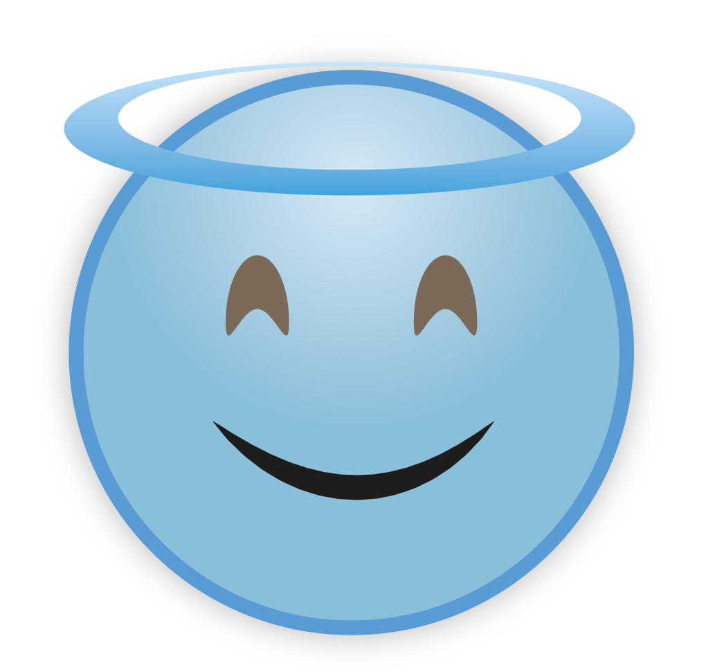 Download PNG image - Sky Blue Emoji PNG Transparent 