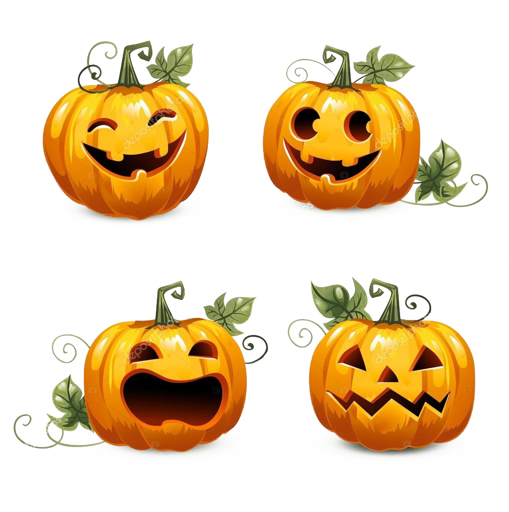 Download PNG image - Smiley Halloween Transparent PNG 