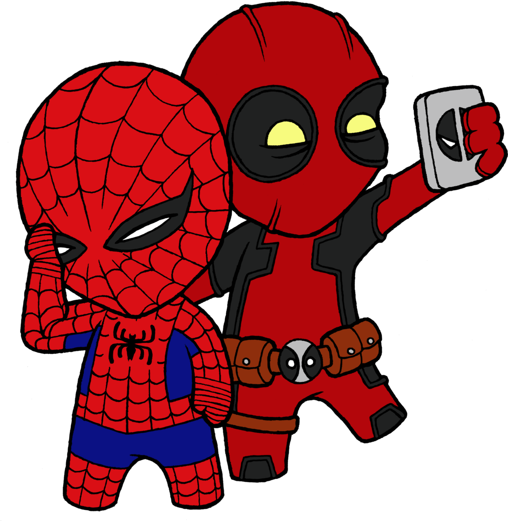 Download PNG image - Spiderman And Deadpool PNG Transparent 