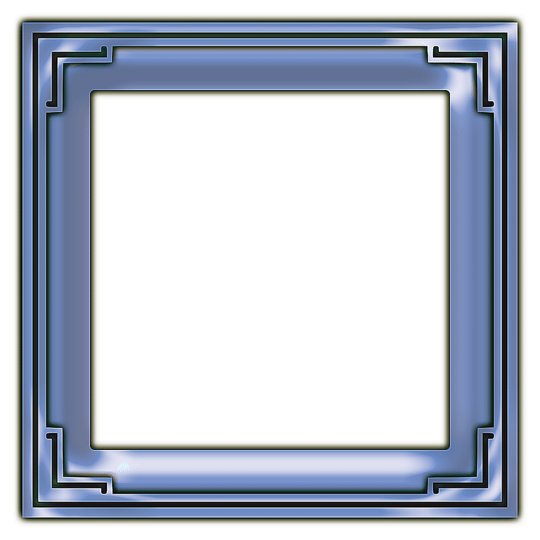 Download PNG image - Square Frame Transparent Background 